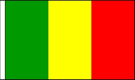 Mali Table Flags